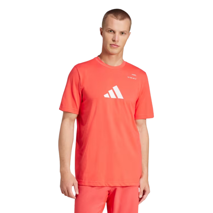 adidas logo Graphic T-shirt