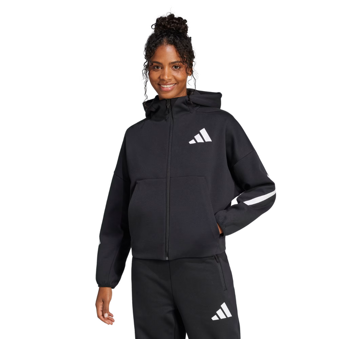 adidas ritshoody zwart