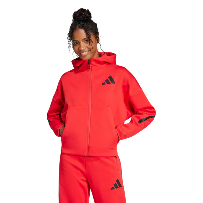adidas ritshoody rood