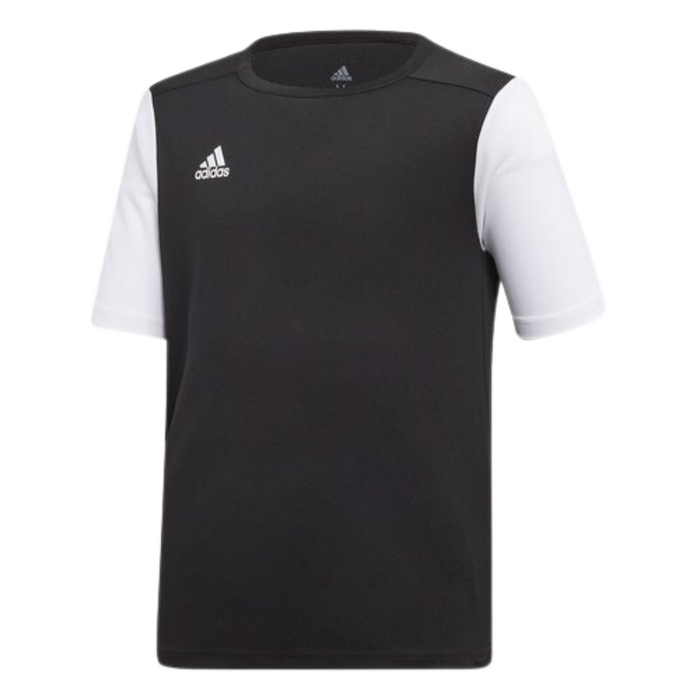 adidas shirt - zwarte body en witte mouwen