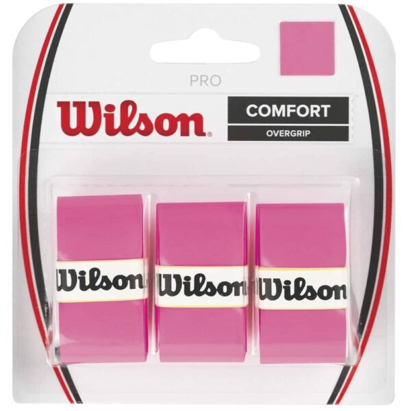 Wilson Pro Overgrip Comfort Optic Pink 3 stuks